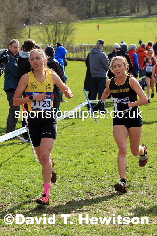 Senior Womens 2022 CAU Inter Counties Cross Country, Prestwold Hall, Loughborough.  Photo: David T. Hewitson/Sports for All Pics